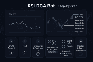Bitget rsi dca bot step by step